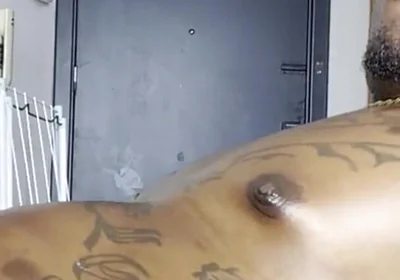 Big White Cock Nerd Shoots Huge Load While Taking His First Big Black Cock