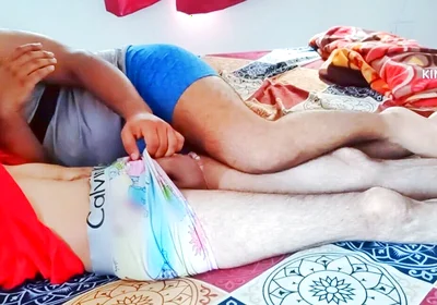 First Time I Open My Step Brother Underwear to See His Big Monster Cock