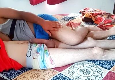 First Time I Open My Step Brother Underwear to See His Big Monster Cock