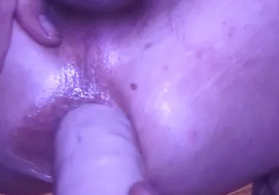 Toying My Cunt with My Massive Dildo