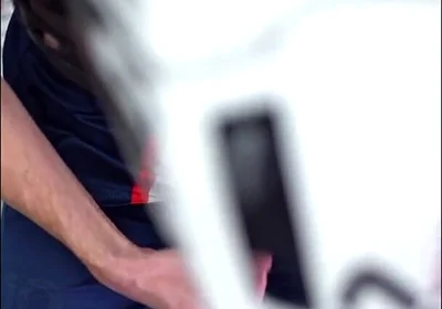 Playing with Jordan Retro Iv Sneakers and Cumming Inside