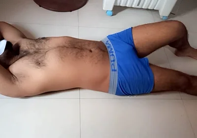 Hairy uncle lay down after hardcore sex midnight after sex