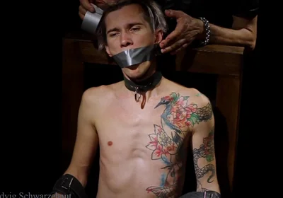 Nicky Throne Part 2: Gag Switch, Drooling, Armpit Tickling & Hair Trim