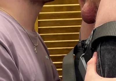 Sneaking Into a Toilet for an Orgasm in a Busy Restaurant and Almost Caught