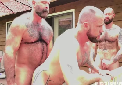 Liam Angell And Luke Harrington In Spreading The Family Seed