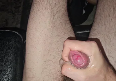 Playing with My Big Hard Dick Edging Cum and Smoking Fetish Cumshot