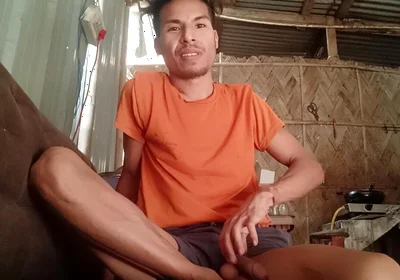 18 Year Old Playing with His Dick Cut Cock