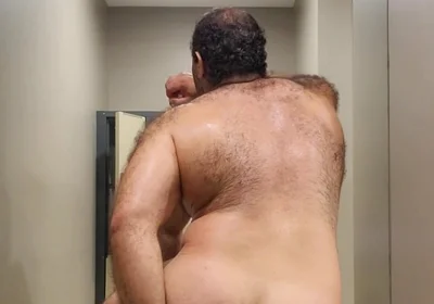 Stuffing Ass with Dildo