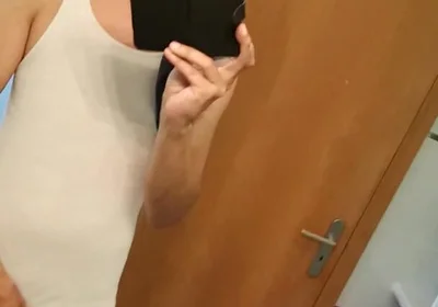 Masked Young Guy Jerks and Shoots a Load