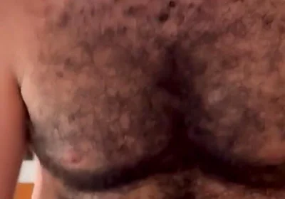 Big Bear Breeding His Cub