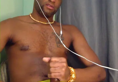 Kennie Jai Jerks off on Webcam in Sexy Shorts