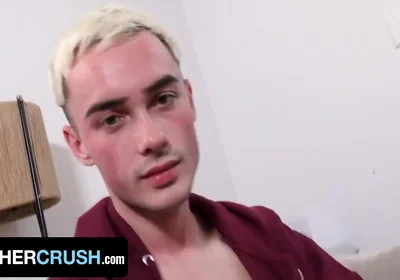 Blonde Twink Took Dick Pills And His Stepbrother Helped Him Get Rid Of His Boner - Joe Ex