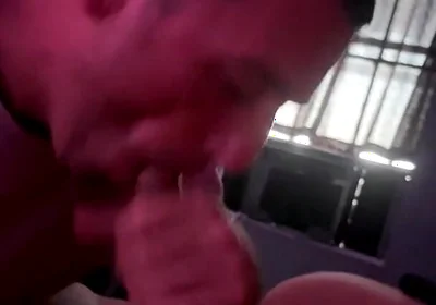 Huge Uncut Latino Dick Throat Fucking His Man