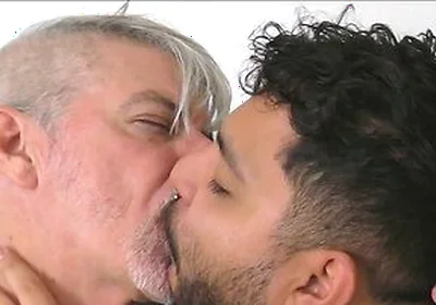 Demetri Silver Visits Richard Lennox For A Tender To Badass Deep Kissing