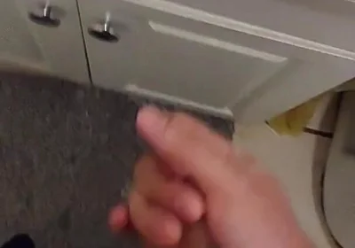 Cumming in the Bathroom