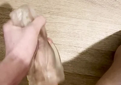 Intense FleshLight Masturbation