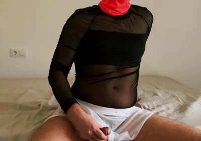 Wearing a Skirt and Thong on My Big Ass Masturbación