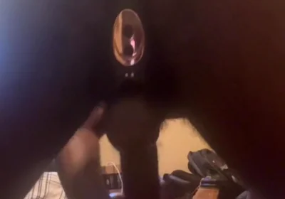 Stroking My BBC Butt Plug Deep in My Ass Fucking Silicone Pussy Doll