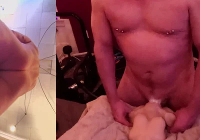 Fucking My Toy with Two Angles at the Same Time!