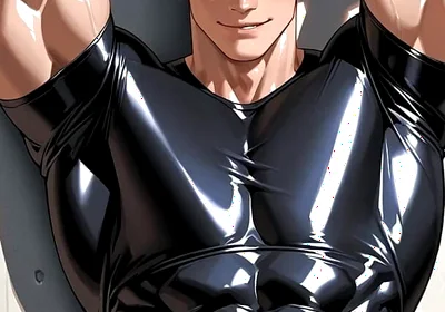 Ai Handsome Men with Abs