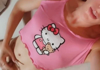 Cute Femboy Can’t Sleep Until Big Cumshot and Playing with Ass