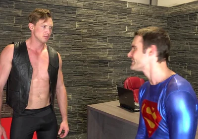 Superman Vs Alpha Stud