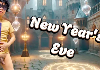 His Good Way to Start a Year with Cock in His Mouth