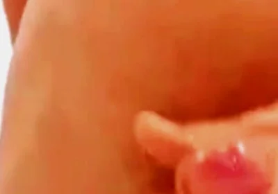 Cum All Over at a Public Toilet