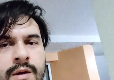 Quick Tease at the Neighbor Door