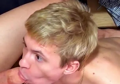 Twink with Huge Dick Fucks Cute Smooth Guy