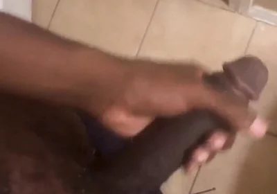 Slowly Wanking My BBC POV