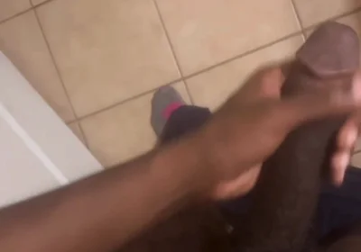 Slowly Wanking My BBC POV