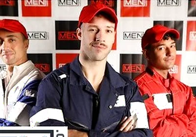 Kenzo Alvarez, Liam Alyesto And Arno Antino Race To A Steamy Anal Threesome After The Podium