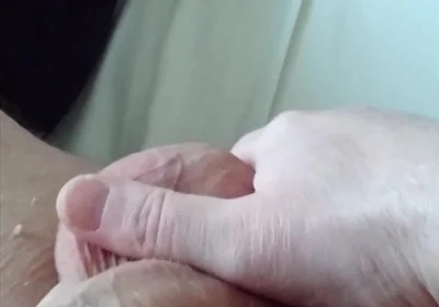 Horny Jerking off in the Morning Before Work