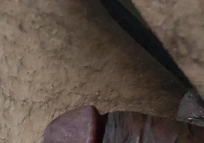 Handsome Boy Fingering Hairy Cock