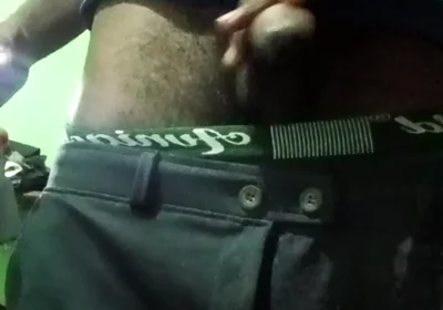 Masturbating Big Cock and Very Hard