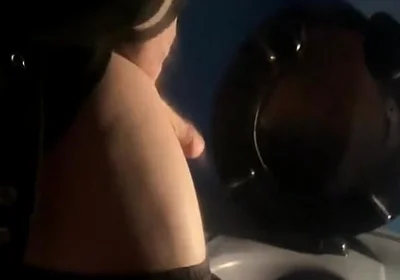 Amateur Boy Opens Street Public Toilets, Catches His Ginger Friend Peeing and Lends Him a Helping Hand