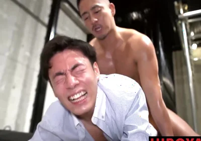 Hiroya Throws Fat Dick To Businessman Kou Sexy Butthole