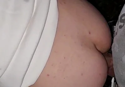 Breeding My Forest Slut Raw - Colouring His Ass with My Load