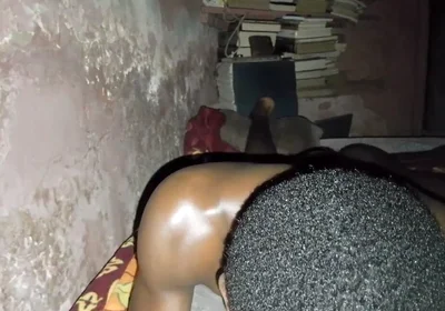 Watch How the African Black Guy Cum