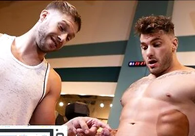 William Seeds Muscular Power Leaves Arno Antino Breathless In A Wild, Intense Gym Hookup