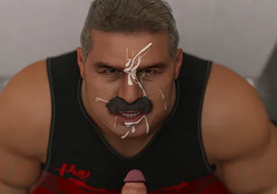 Daddy May Love - My Hairy Gym Trainer Loves Twink Cock