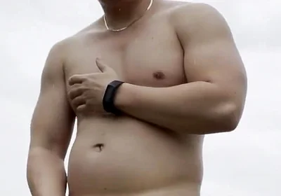 Rain-drenched Highway Exhibitionist: Muscular Stud Strips Naked Amid Rushing Traffic, Flexes, and Explodes in Ecstasy