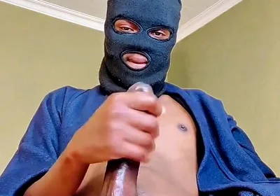 Stroking My Big Hard Cock Massive Cumshot