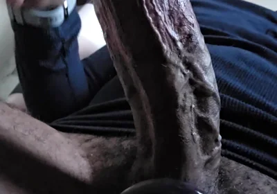 MILF Begged for an Updated Big Black Cock Stroking Video Because She Loves BBC