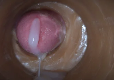Breastfeeding Breathless with Cream Pumping Deep