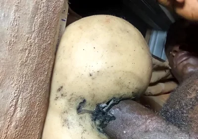 Let Me Fuck This Big Slut so Hot by Hearing My House Neighbors Ringing Tone When Getting Fuck by Anal