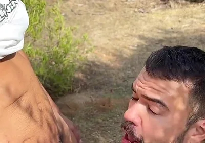 Cruising Adventures: Ep. 3, Madrid Outdoor Suck and Fuck Latino Guy and His Boyfriend