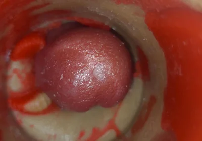 Deep Thrusts Trigger Feverish Cum Inside Without Sperm's Trace