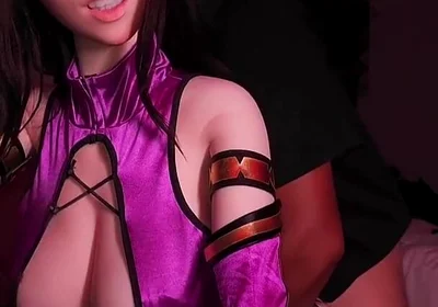 Tifa Lockhart Transforms Into Mileena From Mortal Kombat for 7th Heaven